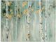 Giftcraft Gold/Green Birch Tree Wall Print-0