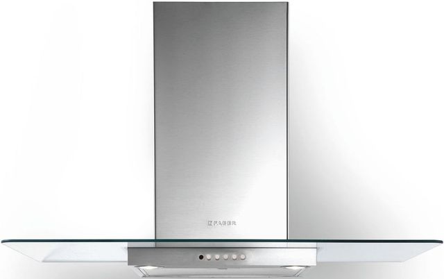 Faber Hoods Glassy 30" Wall Glass Range Hood-Stainless Steel-0