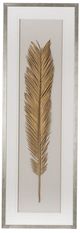 A & B Home Gold Leaf Framed Wall Art-0