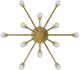 Four Hands Vesta Burnished Brass Chandelier-4
