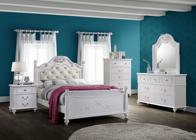 Elements International Alana White Youth Chest-2