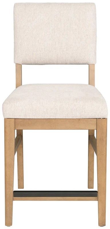 Flexsteel® Millwork 2-Piece Beige/Umber Counter Chair Set-3