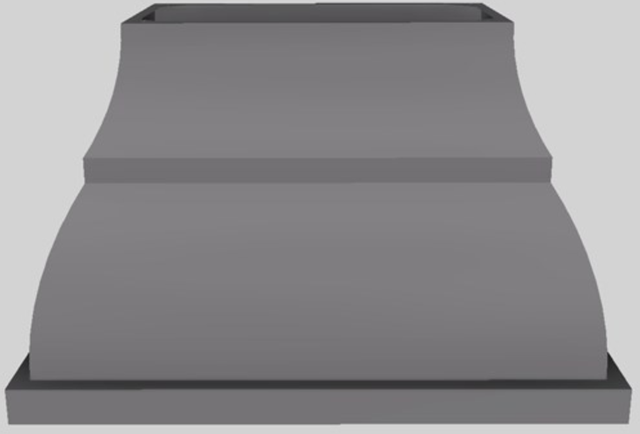 Vent-A-Hood® Designer Series 48" Gunsmoke Island Range Hood-0