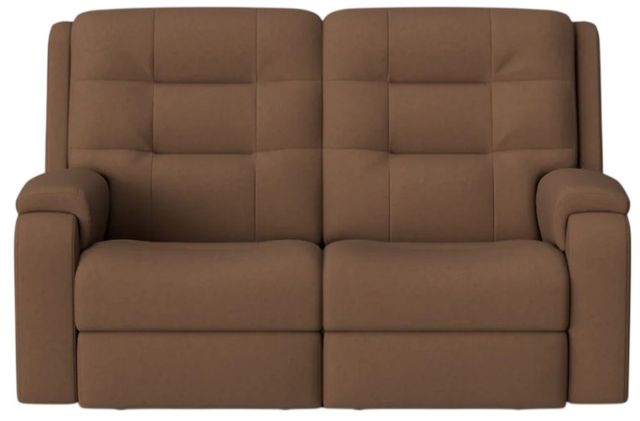 Flexsteel® Customizable 60" Arlo Power Reclining Loveseat with Power Headrests and Lumbar-3