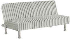 Furniture of America® Hinwil Light Gray Futon Sleeper Sofa