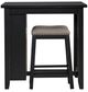 Liberty Furniture Brook Creek 3-Piece Black Counter Set-2
