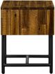 Armen Living Cusco Antique Acacia Nightstand-3