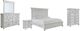Benchcraft® Kanwyn 5-Piece Whitewash King Panel Bed Set-0