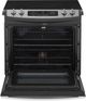 GE® 30" Stainless Steel Drop-In Electric Range-1