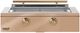 Caliber™ Rockwell Social 2-Burner Champagne Built-In Natural Gas Grill with Gold Hardware-0