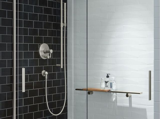 KOHLER® Choreograph® Vibrant Brushed Moderne Brass 36" Shower Barre-1