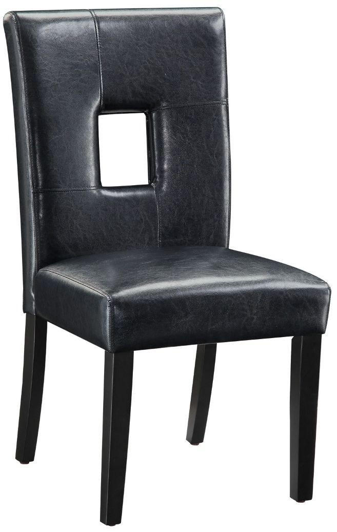 Coaster® Shannon 2-Piece Black Side Chairs