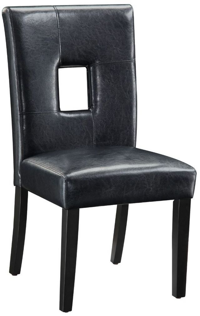 Coaster® Shannon 2-Piece Black Side Chairs-0