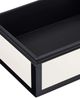 Currey & Company Lacquer 2-Piece Black/Ivory Box Set-4