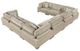 Homelegance® Tinley 8-Piece Brown Modular Sectional-4