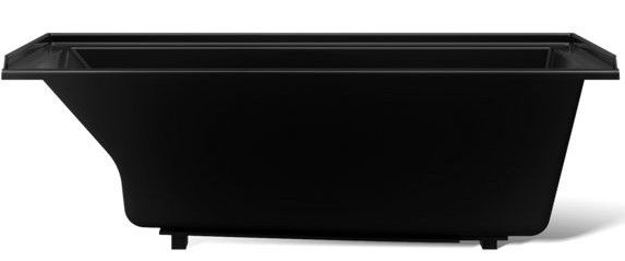 KOHLER® Underscore® Black 60" x 30" Alcove Bath with Bask® Heated Surface - Right Drain-1