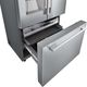 SKS 36" 25.5 Cu. Ft. Stainless Steel Counter Depth French Door Refrigerator-4