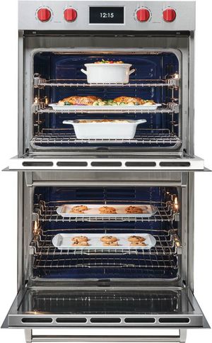 Wolf M Series 30" Stainless Steel Double Electric Wall Oven