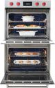 Wolf® M Series 30" Stainless Steel Double Electric Wall Oven-1