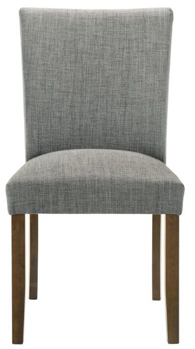 Coaster® Cantley Gray Upholstered Dining Side Chair-1