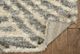 KAS Rugs Merino Charcoal Waves 5'x8' Area Rug-2