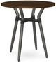 Amisco Customizable Link Walnut Veneer 36" Round Counter Height Table-0