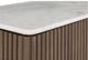 Fairfield® Dimitri Kafe 72" Console Table with White Marble Top-4
