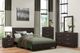 Homelegance® Lorenzi Dark Brown California King Platform Bed-1
