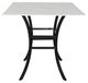 CabanaCoast® Customizable Monaco Stone 42" Outdoor Square Bar Table-1
