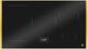 Bertazzoni Professional Series 36'' Black Glass Induction Cooktop with TFT Display Interface and Gold Metal Frame-0