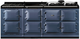 AGA™ Classic R7 210 83" Dartmouth Blue Pro Style Dual Fuel Range-0