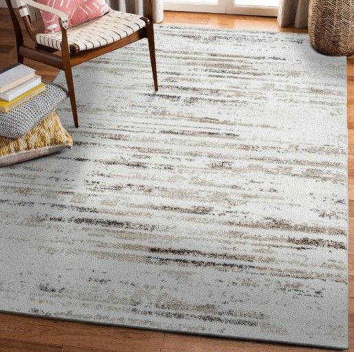 Orian Cloud 19 Eraser Natural 5'x8' Area Rug-3