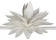 Currey & Company Sisalana Mirror Top Console Table with Yeso Blanco Base-4