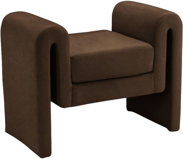 Meridian Furniture Sloan Brown 32" Bench-0
