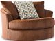 Ashley® Laylabrook Spice Oversized Swivel Accent Chair-0