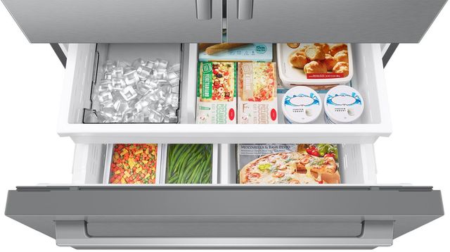 Samsung Bespoke AI 36" 24.5 Cu. Ft. Fingerprint Resistant Stainless Steel French Door Refrigerator with In-Door Tall Water Dispenser-4