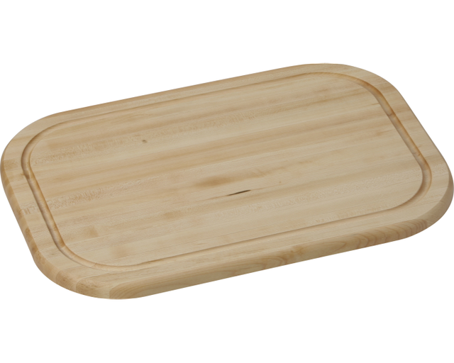 Elkay® Hardwood Light Brown 13.5" x 19.25" x 1" Cutting Board-0