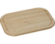 Elkay® Hardwood Light Brown 13.5" x 19.25" x 1" Cutting Board-0