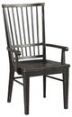 Kincaid Furniture Mill House Anvil Black Cooper Arm Chair-0