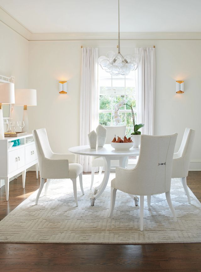 Lexington Home Avondale Bloomfield White Dining Table-1