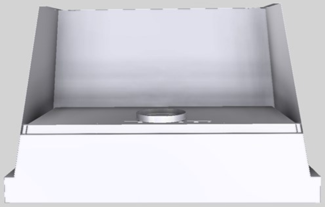 Vent-A-Hood® Designer Series 48" White Wall Mounted Range Hood-1