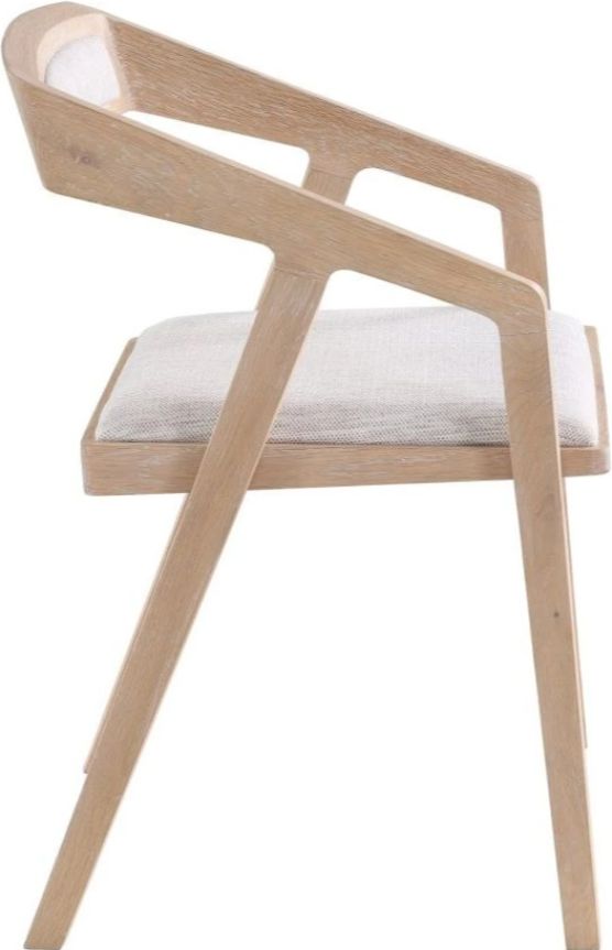 Moe's Home Collection Padma Grey Arm Chair-2