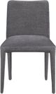 Moe's Home Collection Calla 2-Piece Dark Grey Dining Chair Set-1