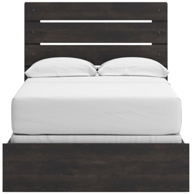 Signature Design by Ashley® Hollivern Dark Gray Full Panel Bed-1