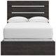 Signature Design by Ashley® Hollivern Dark Gray Full Panel Bed-1