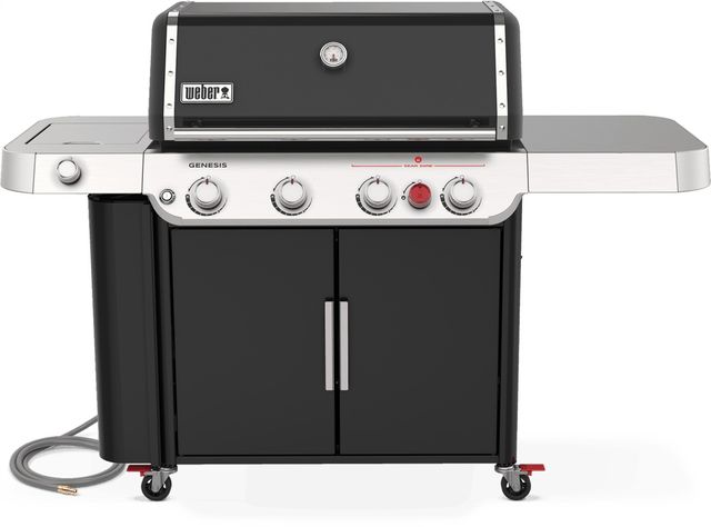 Weber® Genesis E-435 4-Burner Black Freestanding Natural Gas Grill