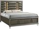 Elements International Twenty Nine Copper Brown King Panel Storage Bed-0