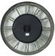 A & B Home Hereford Silver Transitional Round Wall Clock-3