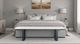 Nest Home Collections Drew Black/Sandalwood Dining Bench-1