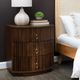 Powell® Ciarra Walnut 3-Drawer Nightstand-1